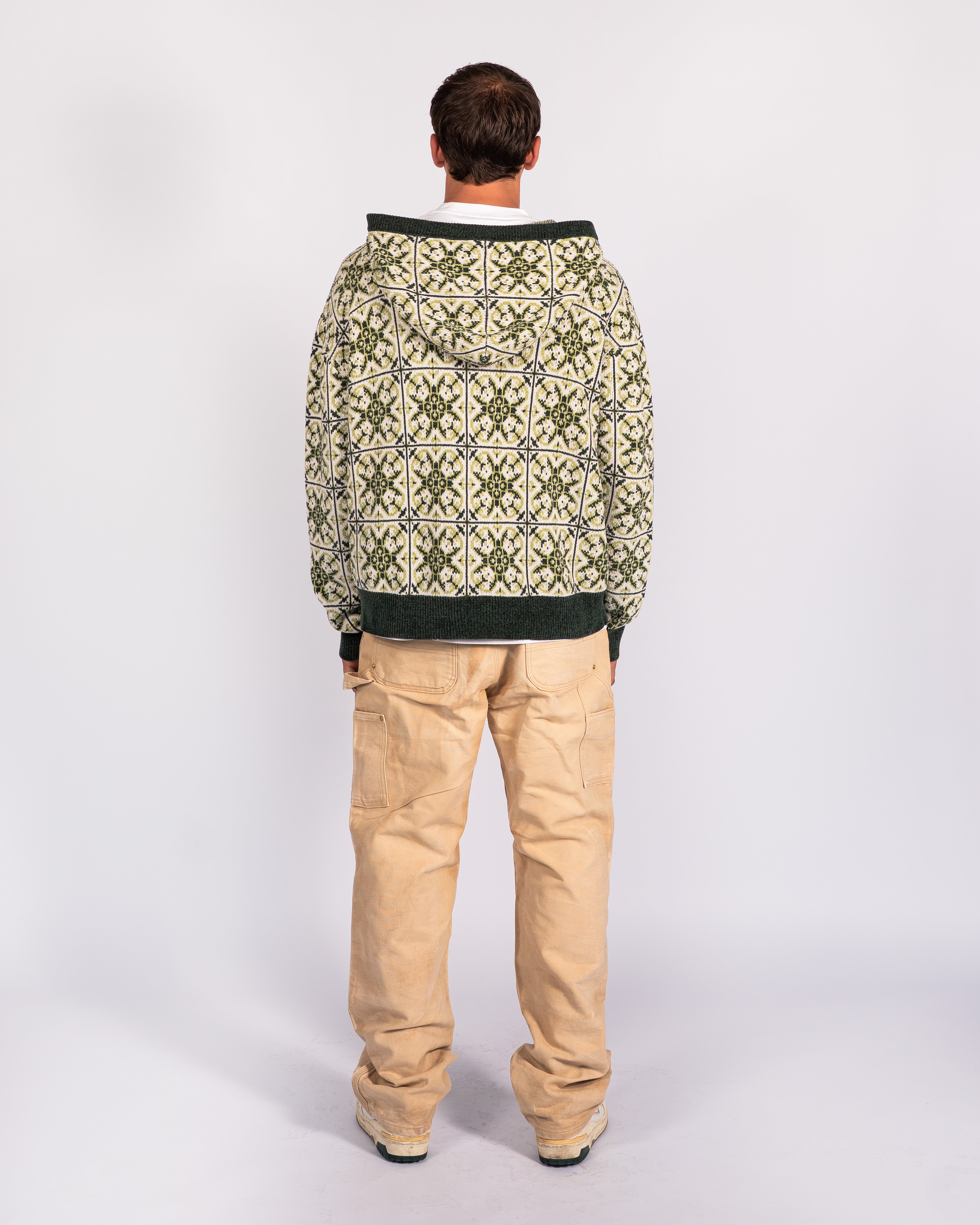 Moorish Chenille Zip Hoodie