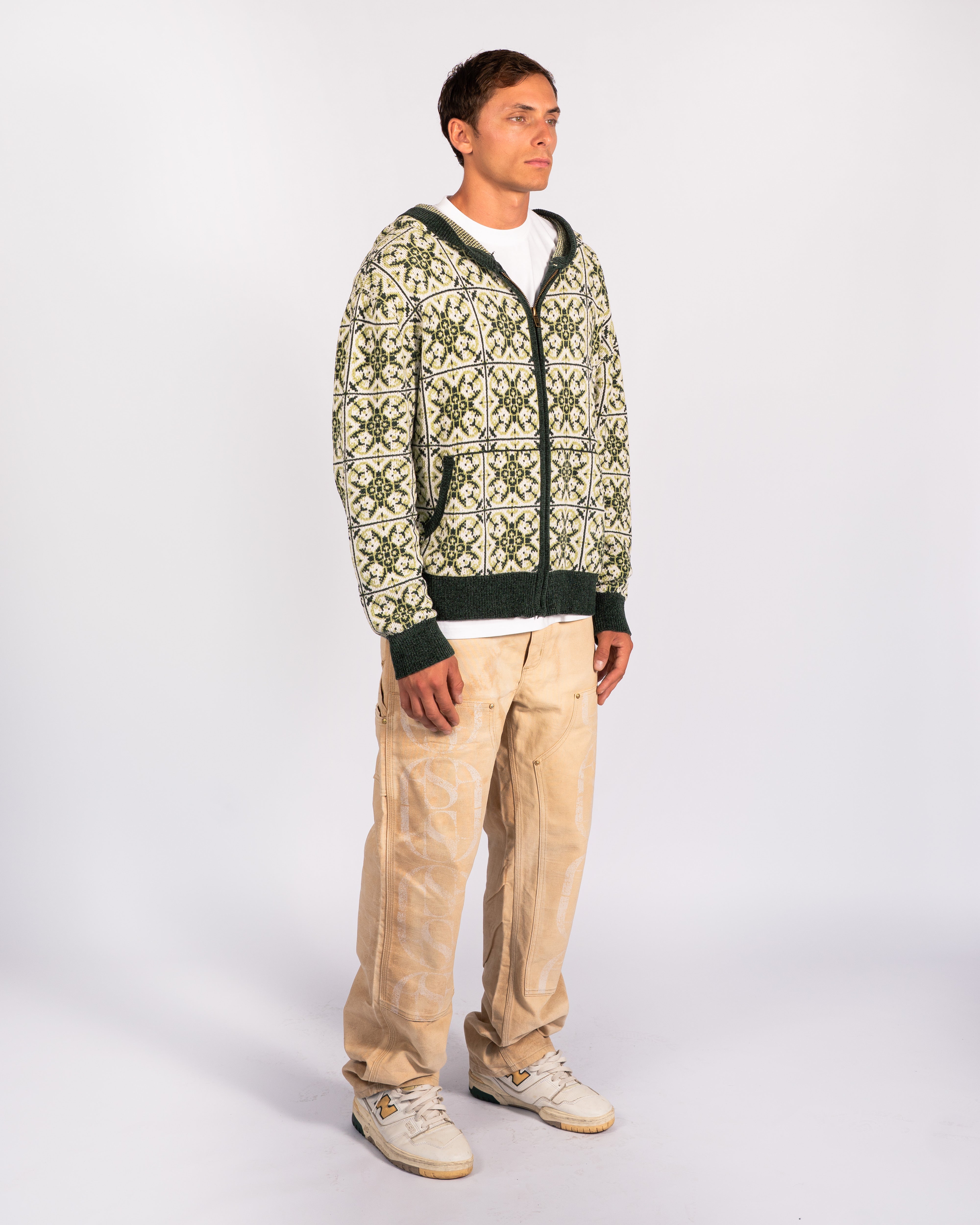 Moorish Chenille Zip Hoodie