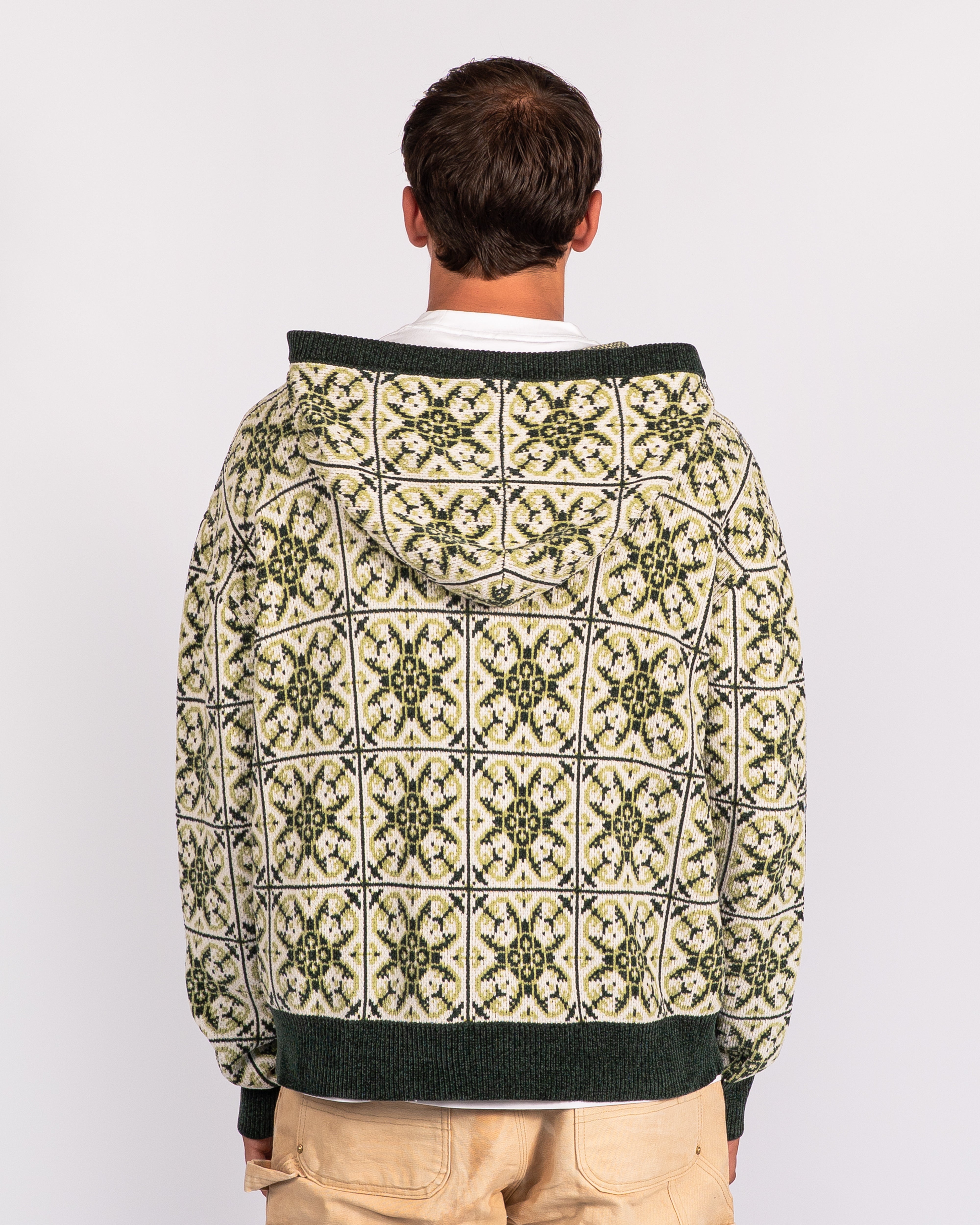 Moorish Chenille Zip Hoodie