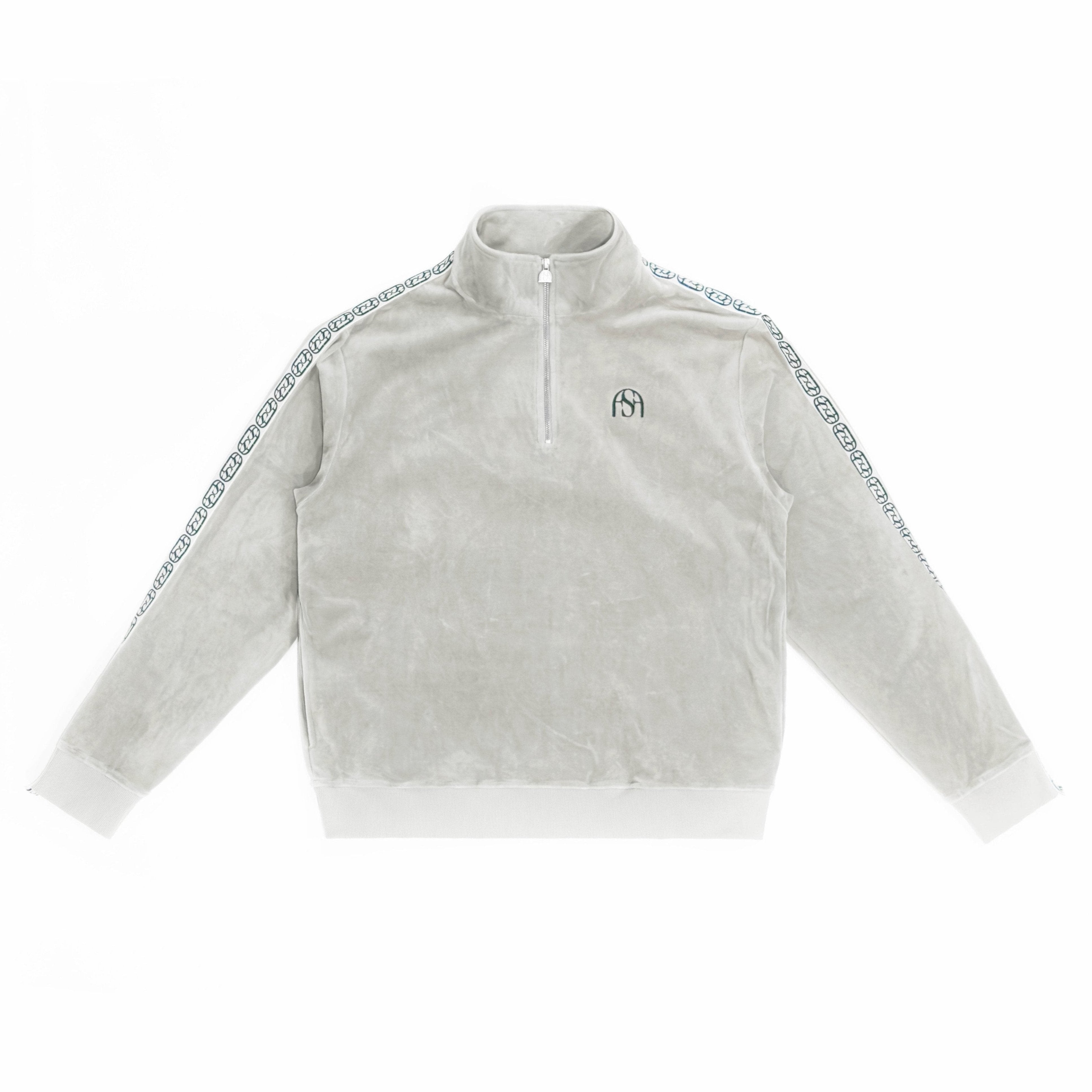 Track Quarter Zip - Champagne