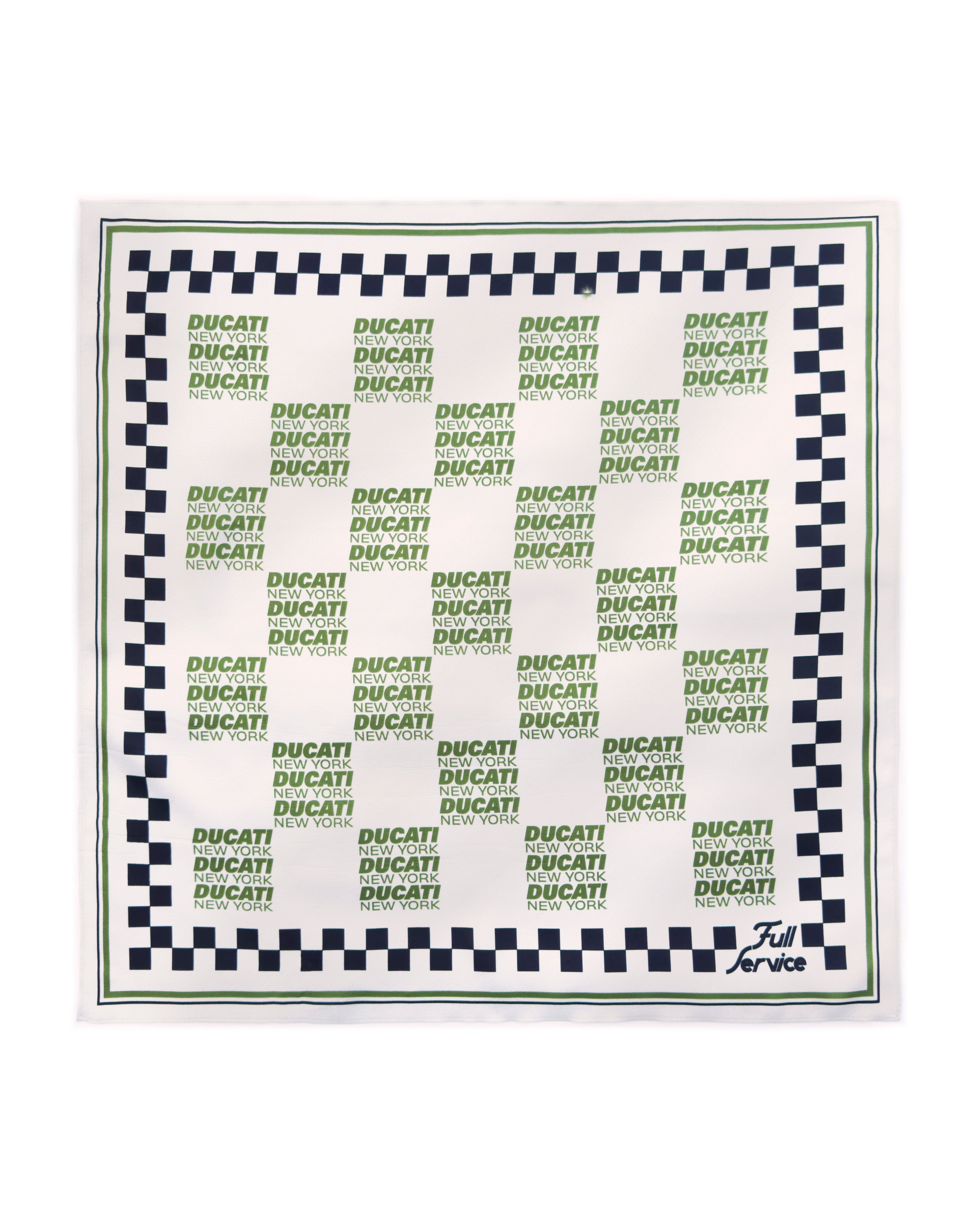 Ducati NYC Check Bandana