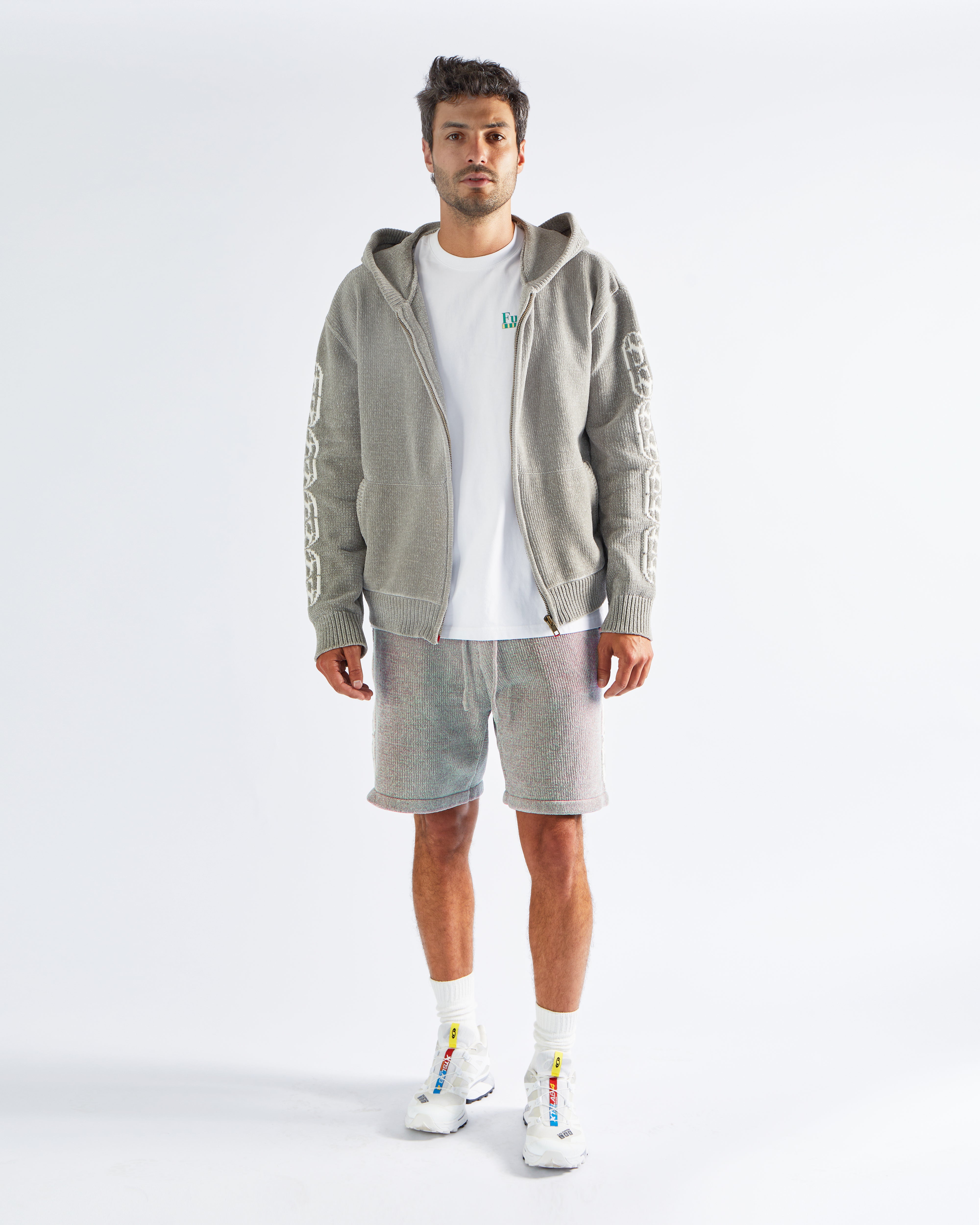 Chenille Shorts - Champagne