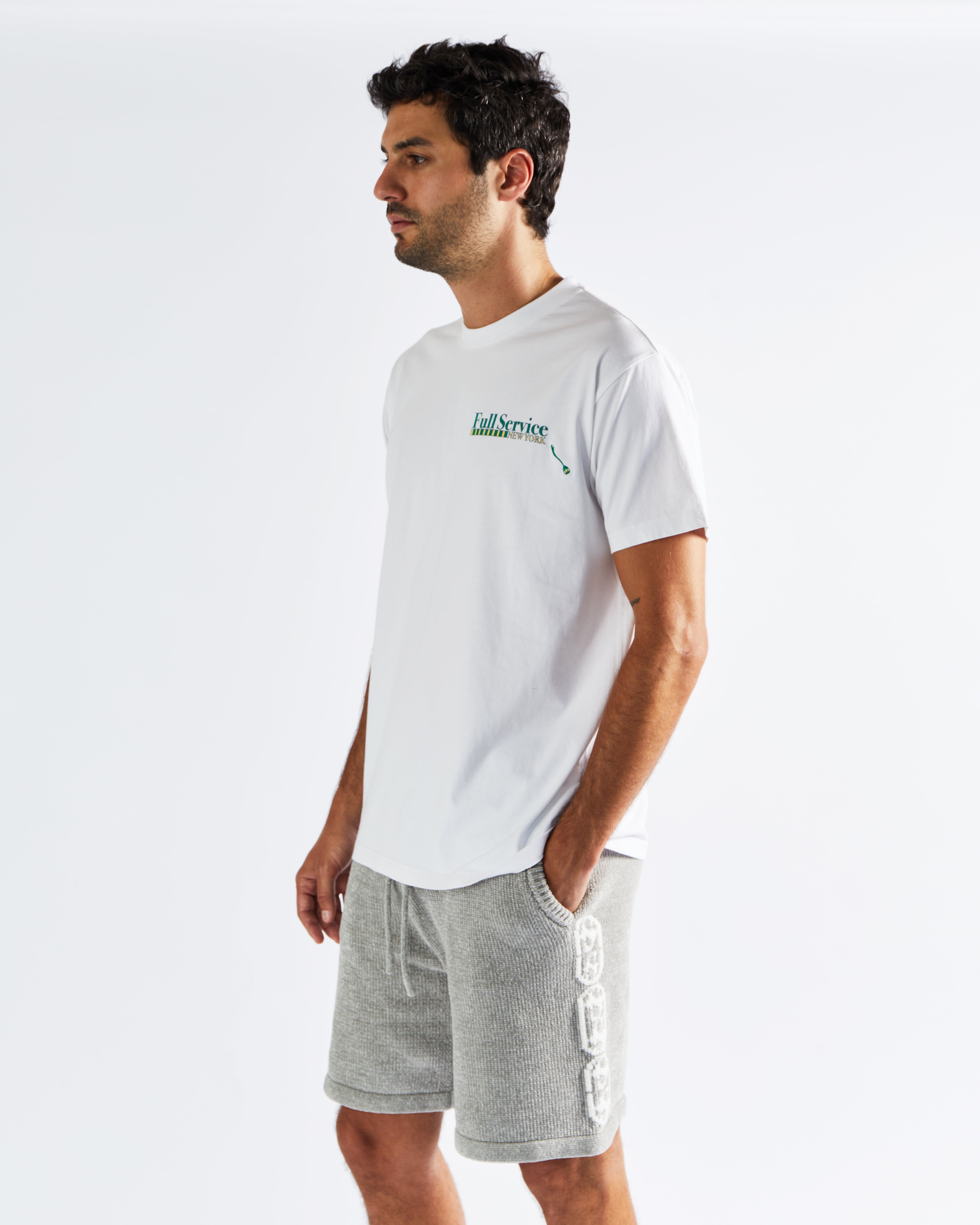 Chenille Shorts - Champagne
