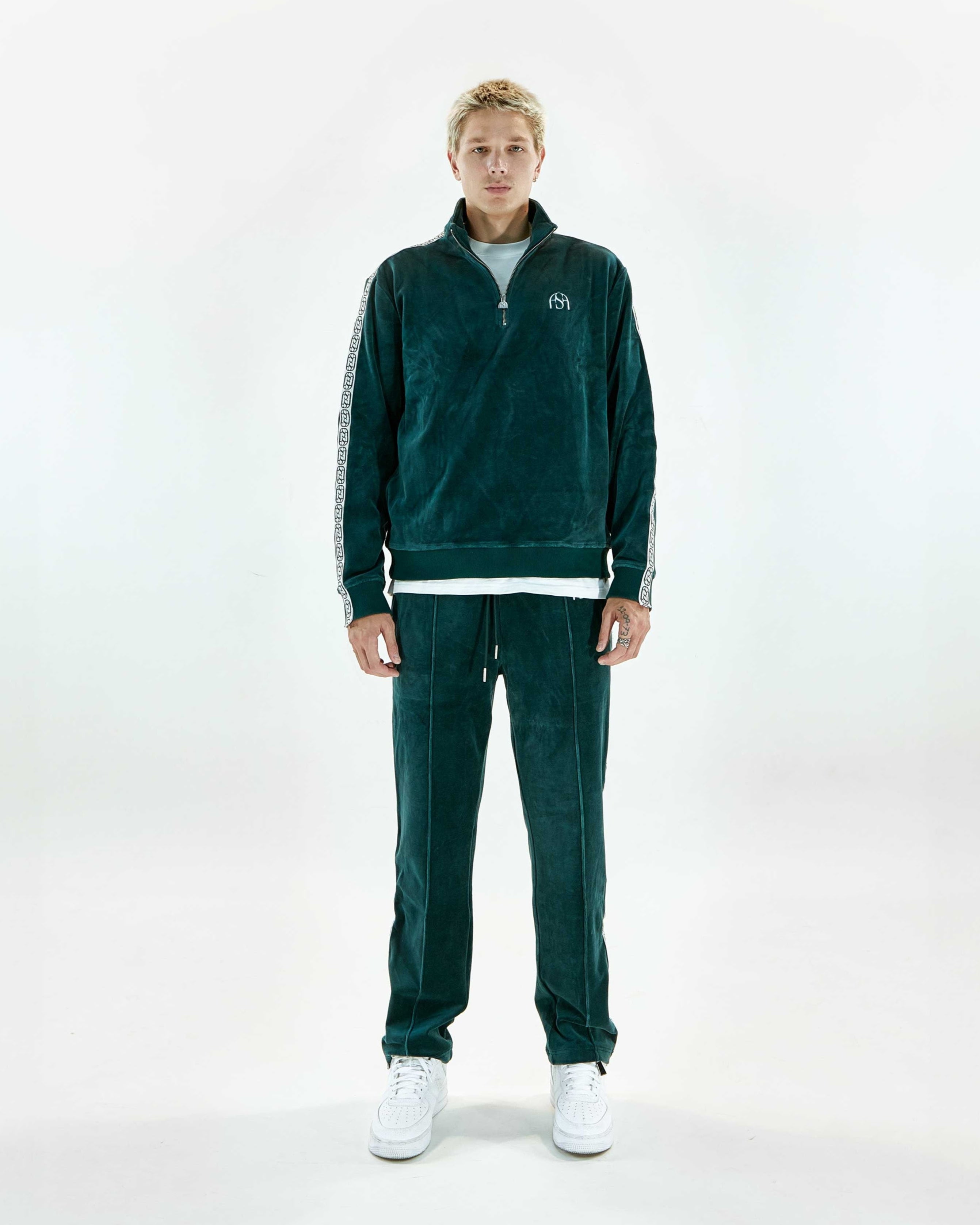Track Pant - Lago Green