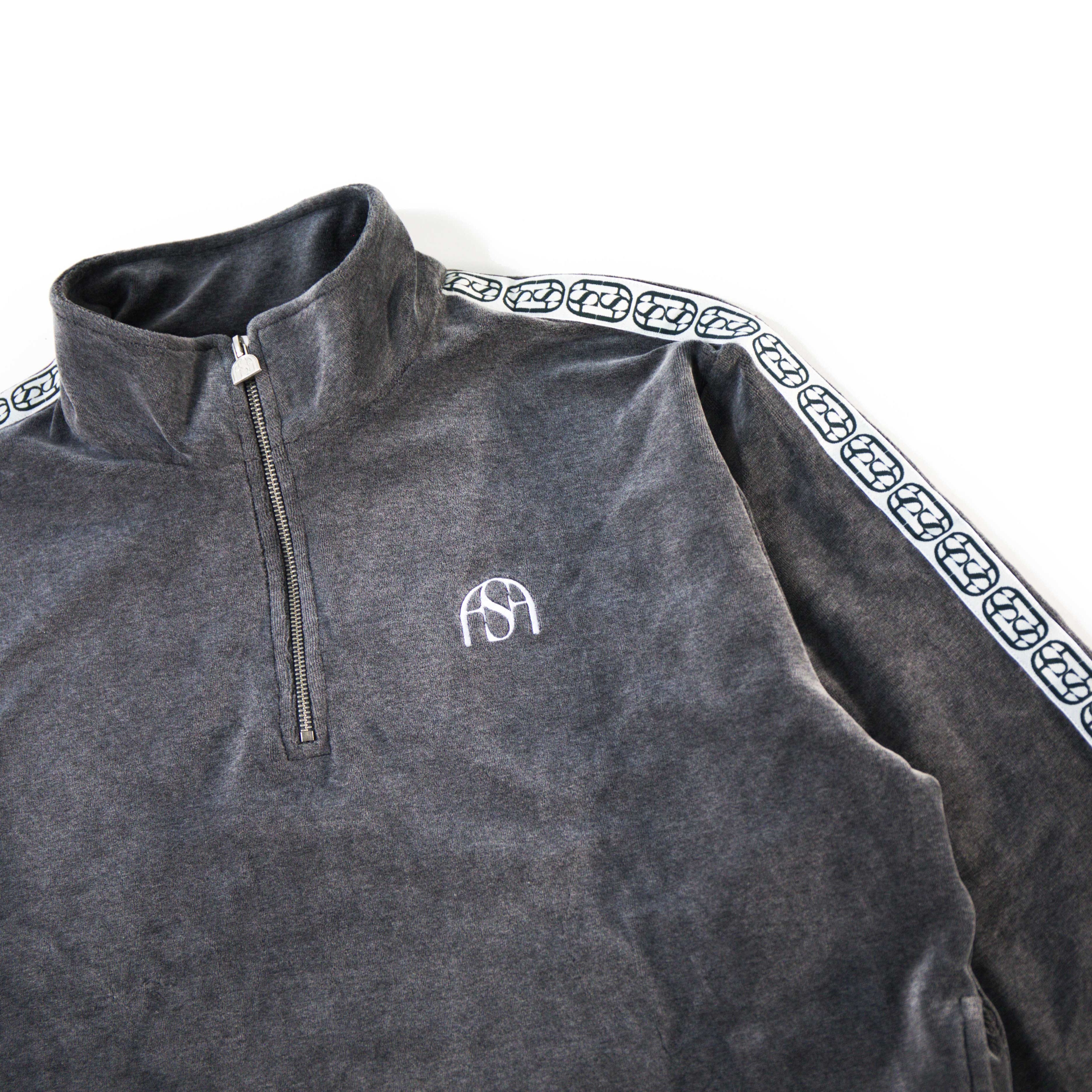 Track Quarter Zip - Steel