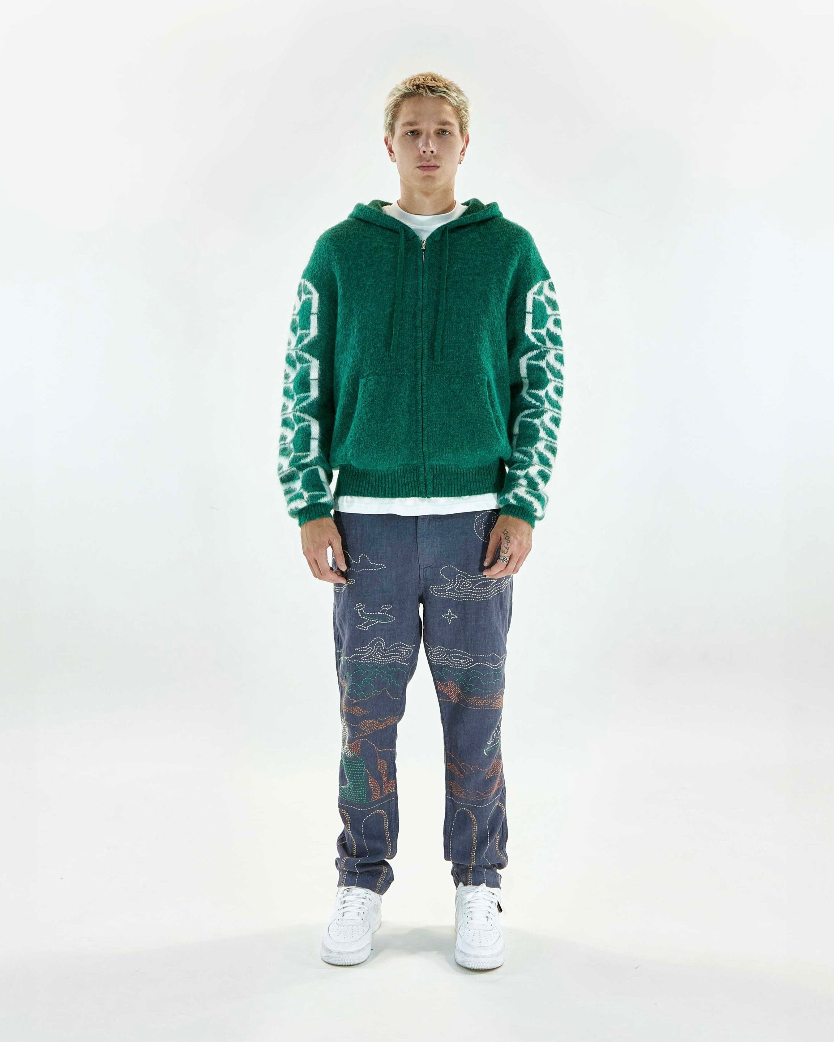 Mohair Zip